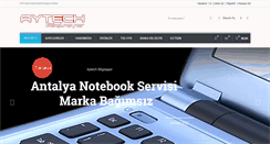 Desktop Screenshot of antalyanotebookservis.net